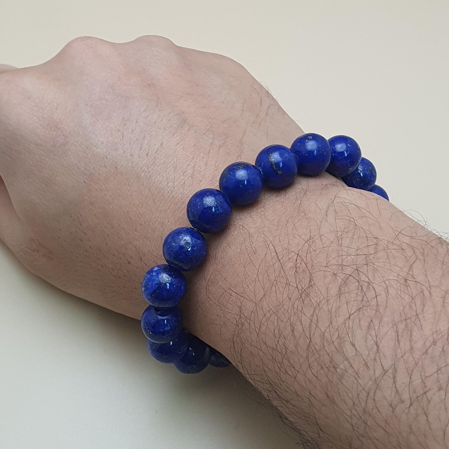 Lapislazuli Edelstein Perlen Armband