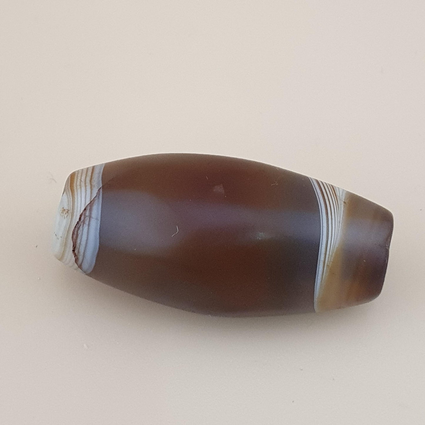 Vintage Yemeni Suliemani Natural Eye Agate Bead Amulet