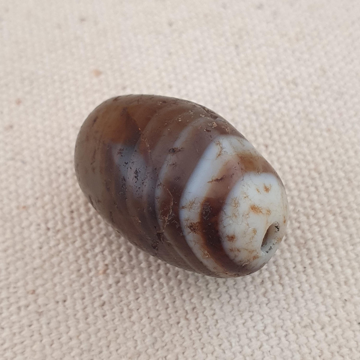 Vintage Natur Auge Suliemani Achat Perlen Amulett