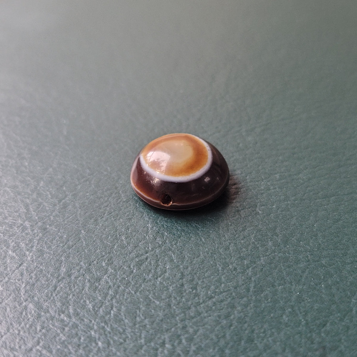 Vintage Lukmik Goat Eye Tibetan Agate Bead