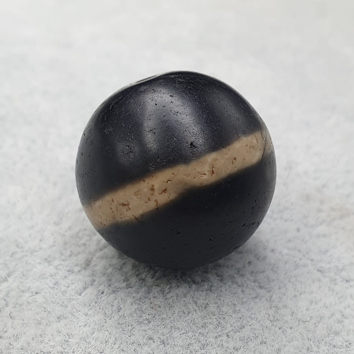Antikes 1-Linien Sulieman Natur Augen-Achat-Dzi-Perlen Amulett