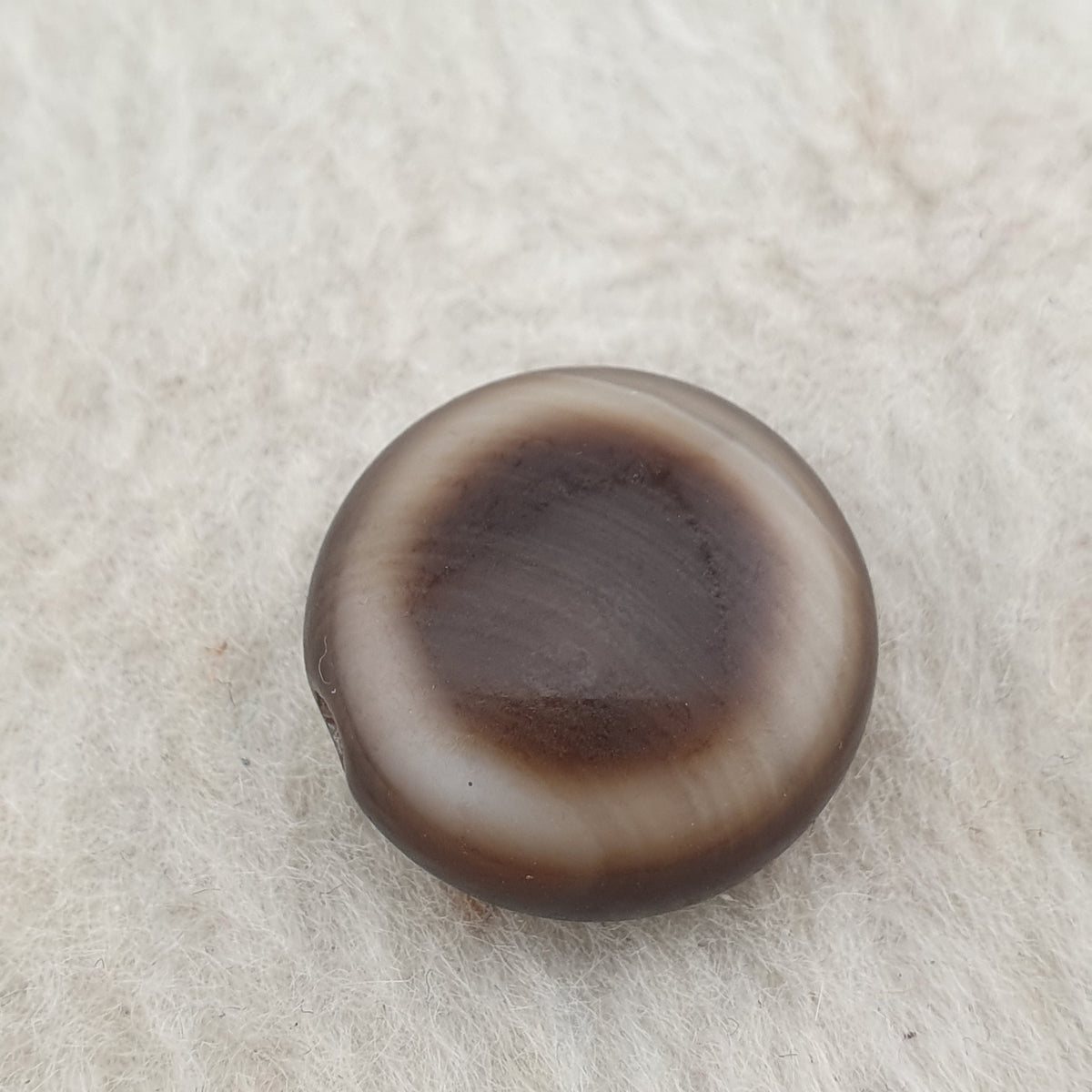 Vintage Lukmik Goat Eye Tibetan Agate Bead Amulet