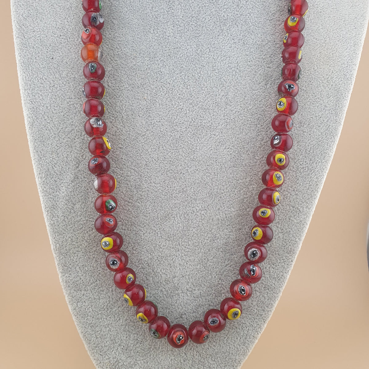 Fil de perles africaines anciennes : Fabrication de bijoux bohèmes (22 pouces)