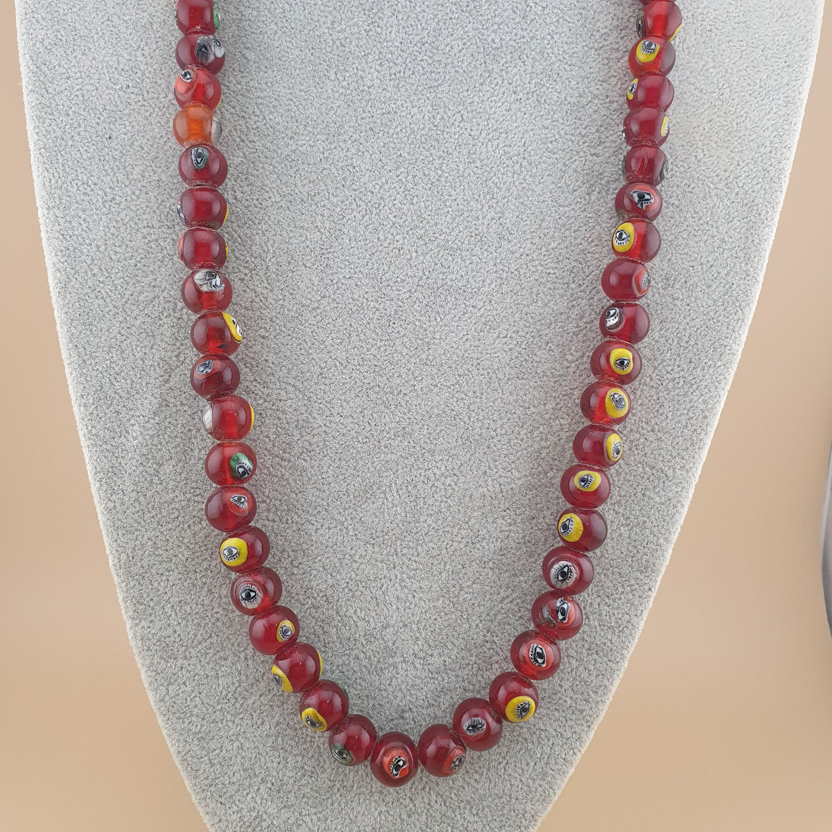 Fil de perles africaines anciennes : Fabrication de bijoux bohèmes (22 pouces)