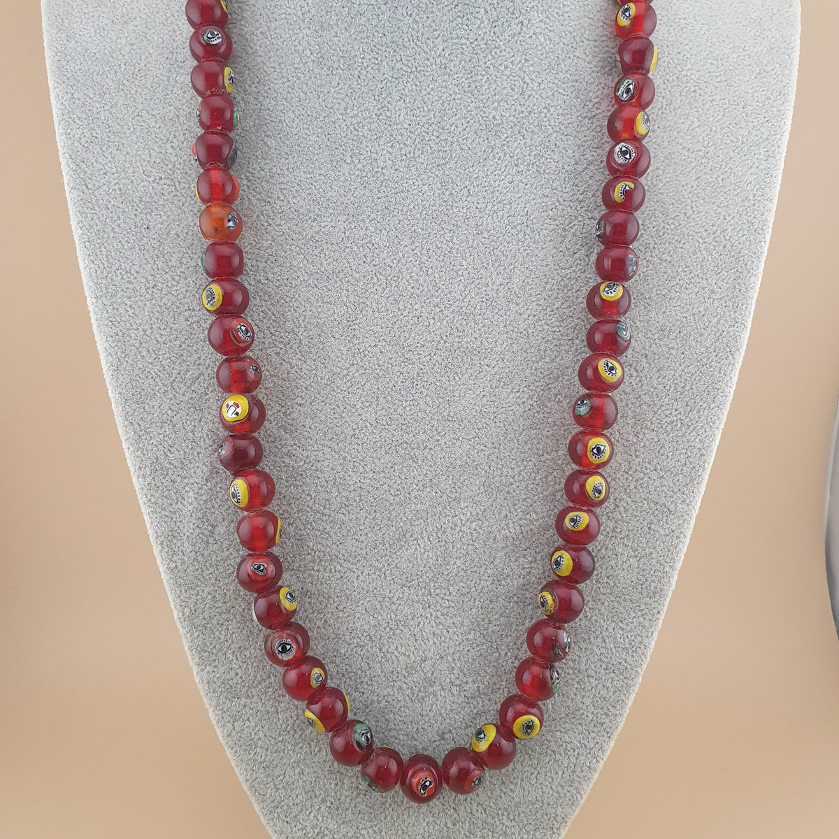Fil de perles africaines anciennes : Fabrication de bijoux bohèmes (22 pouces)