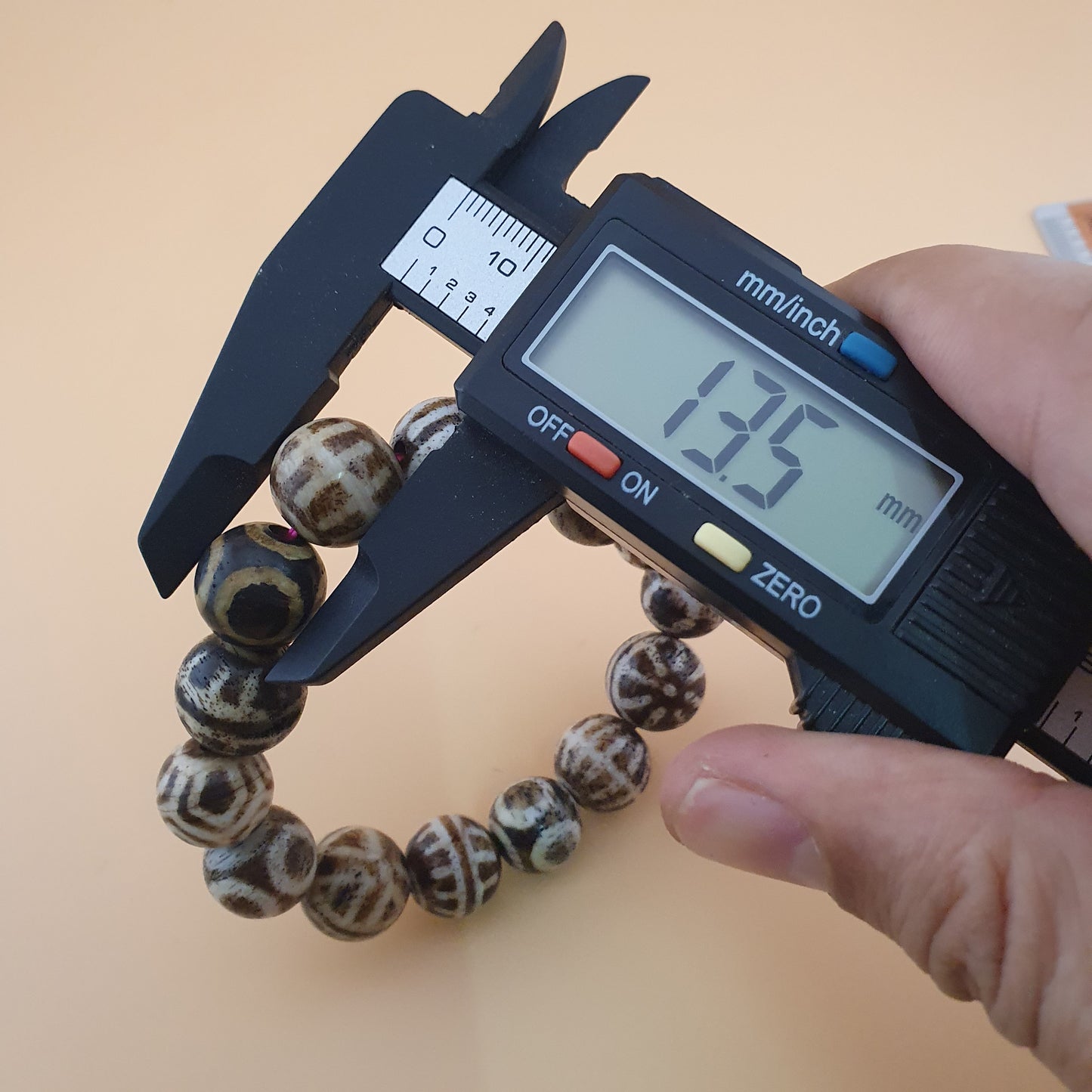 Antikes burmesisches Pumtek-Pyu-Perlenarmband