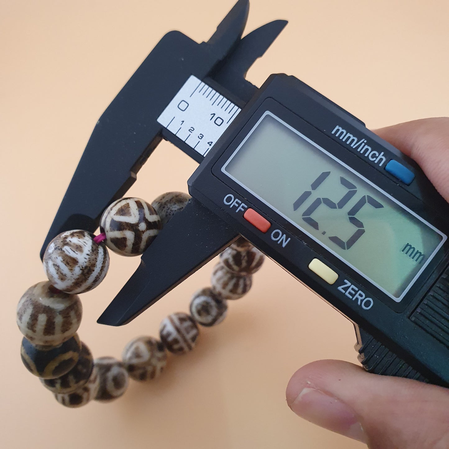Antikes burmesisches Pumtek-Pyu-Perlenarmband