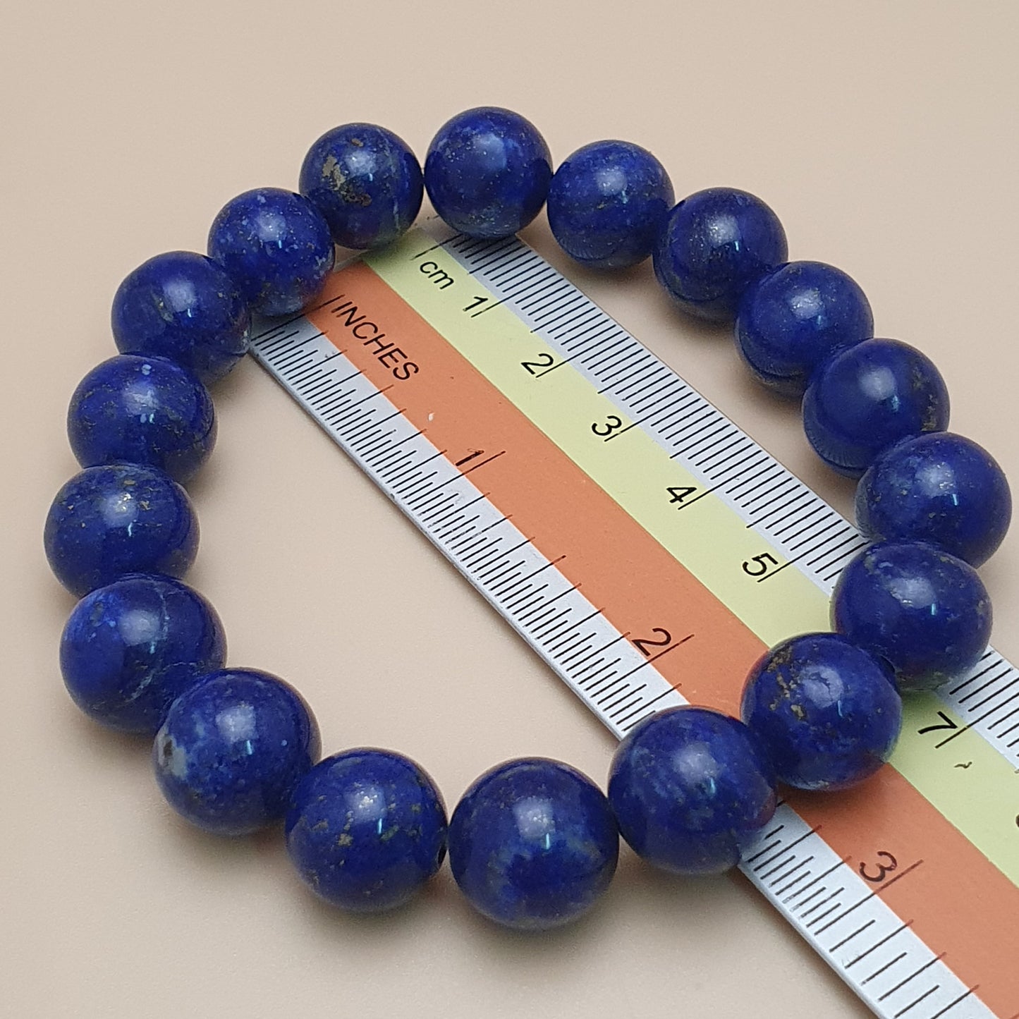 Lapislazuli Edelstein Perlen Armband