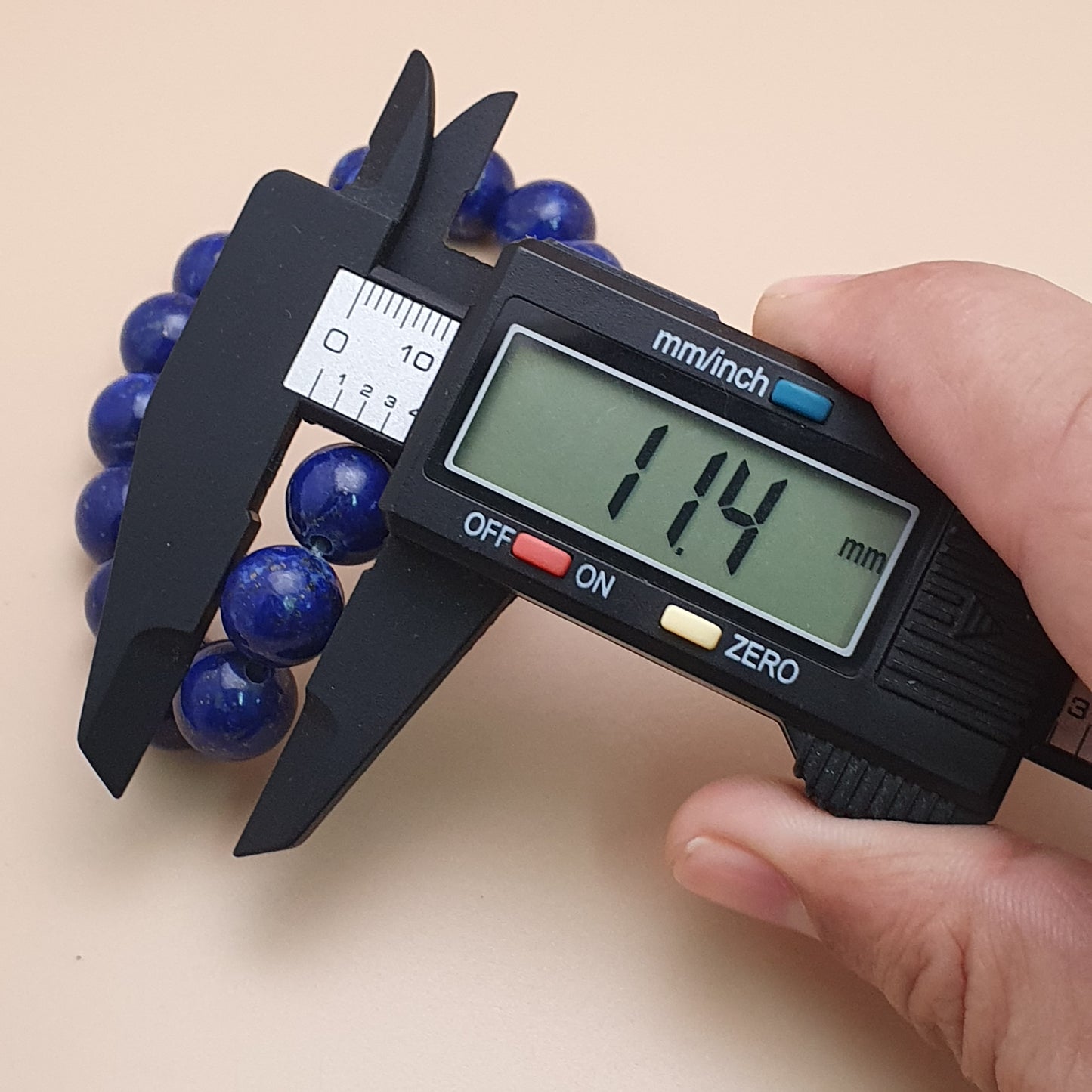 Lapislazuli Edelstein Perlen Armband