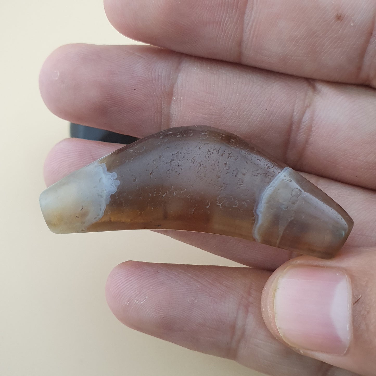 Vintage Suliemani Agate Natural Eyes Agate Bead Amulets
