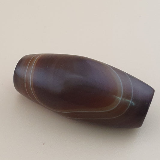 Vintage Natural Eye Suliemani Agate Bead Amulet