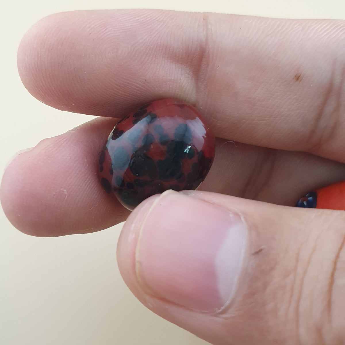 Vintage Venetian Style Millefiori Glass Beads – Lot of 7