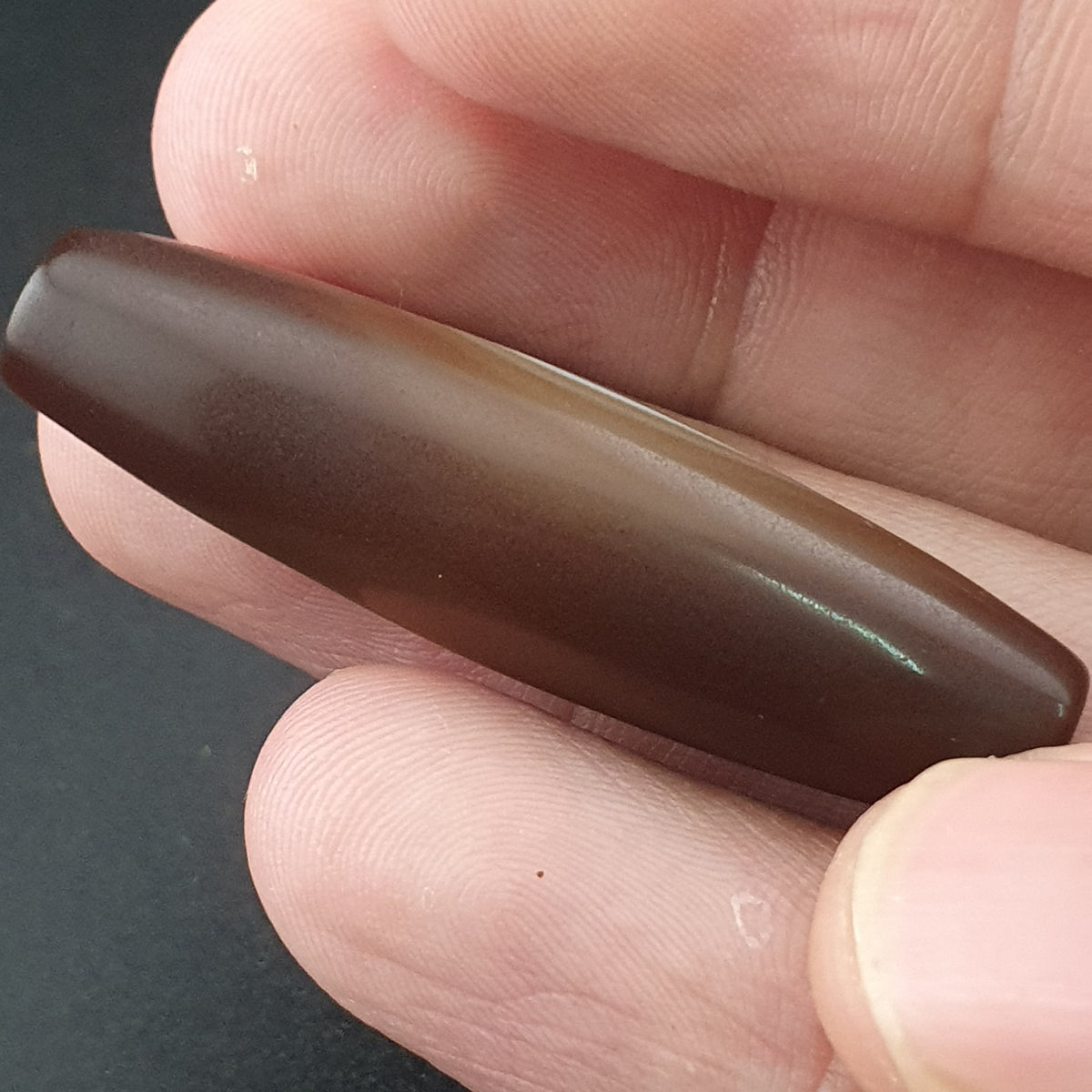Vintage Yemeni Suliemani Eye Agate Bead Amulet