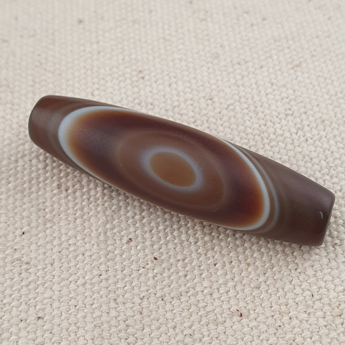 Vintage Yemeni Suliemani Eye Agate Bead Amulet