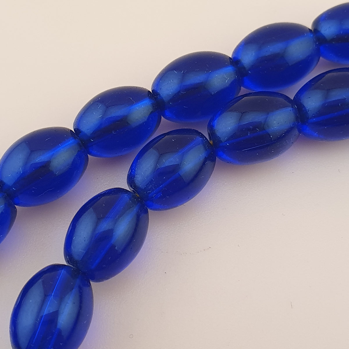 Vintage Cobalt Blue African Glass Beads Strands