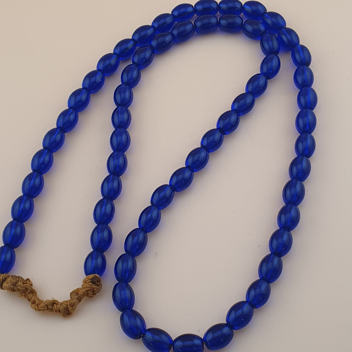 Vintage Cobalt Blue African Glass Beads Strands
