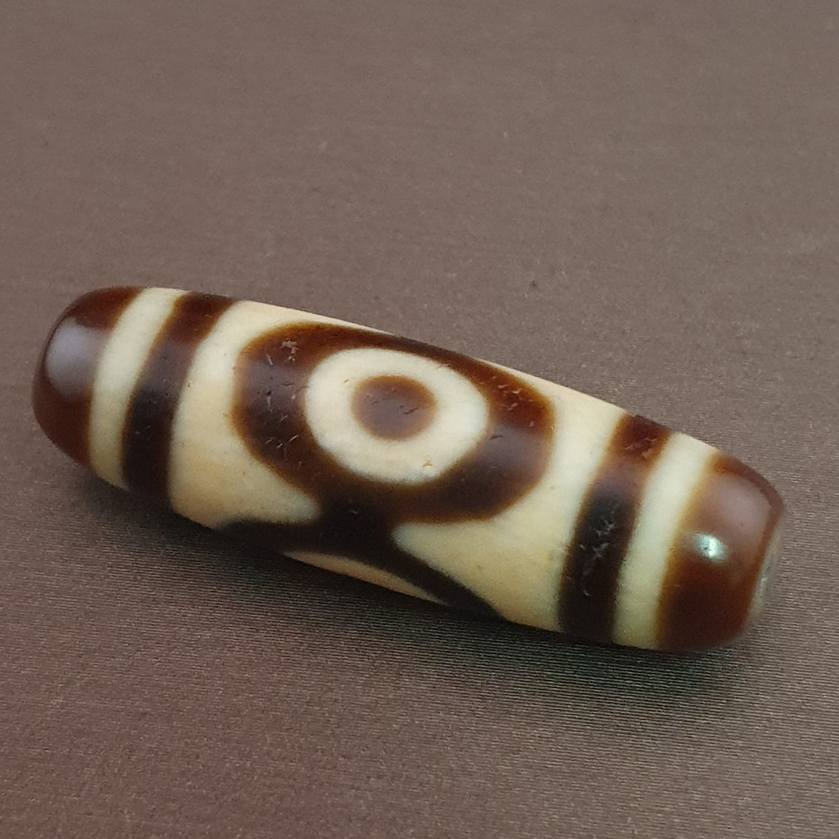Antique Hiamalayan Tibetan Agate Dzi Bead Amulet