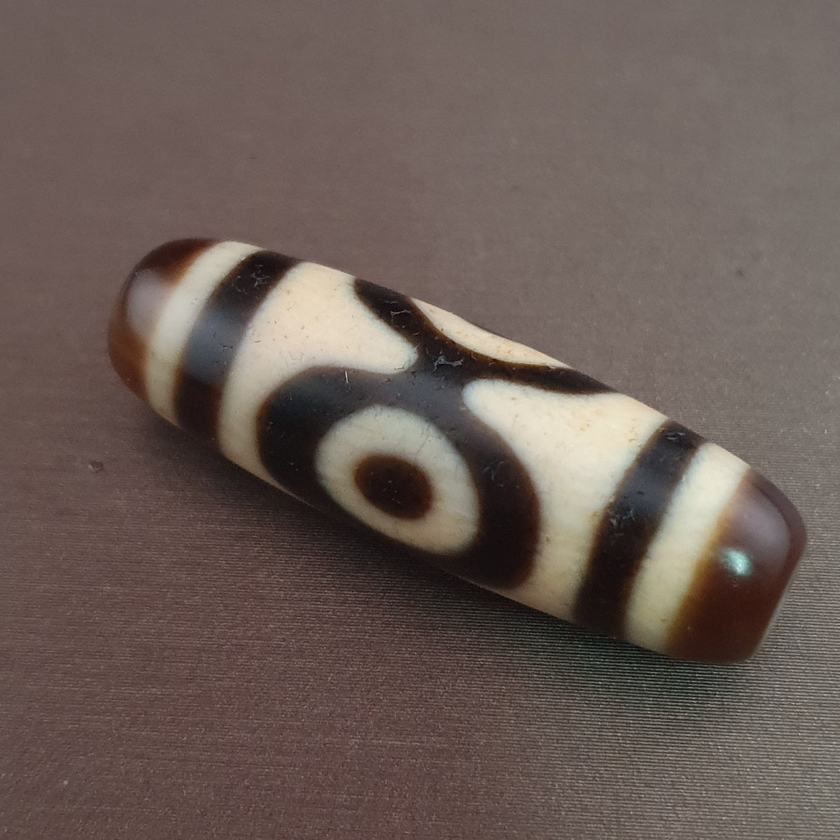 Antique Hiamalayan Tibetan Agate Dzi Bead Amulet