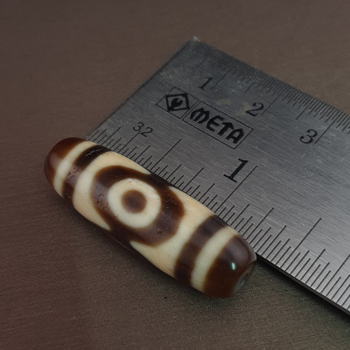Antique Hiamalayan Tibetan Agate Dzi Bead Amulet