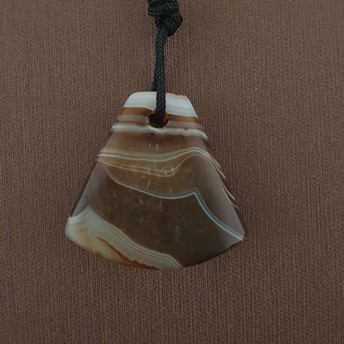 Vintage Natural Eyes Suliemani Agate Bead Amulet Pendant