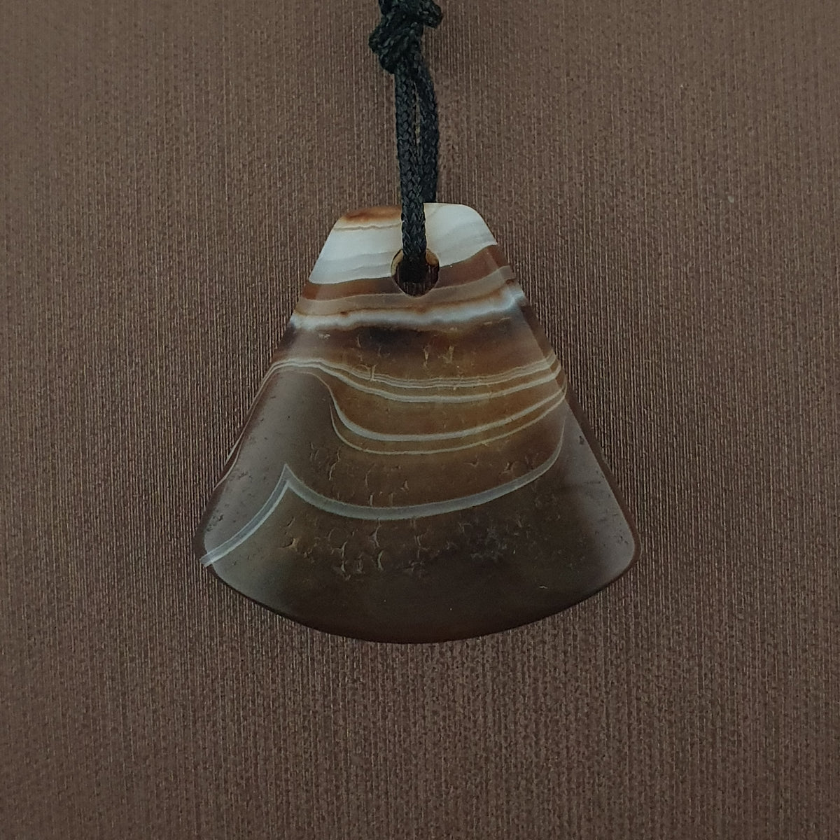Vintage Natural Eyes Suliemani Agate Bead Amulet Pendant