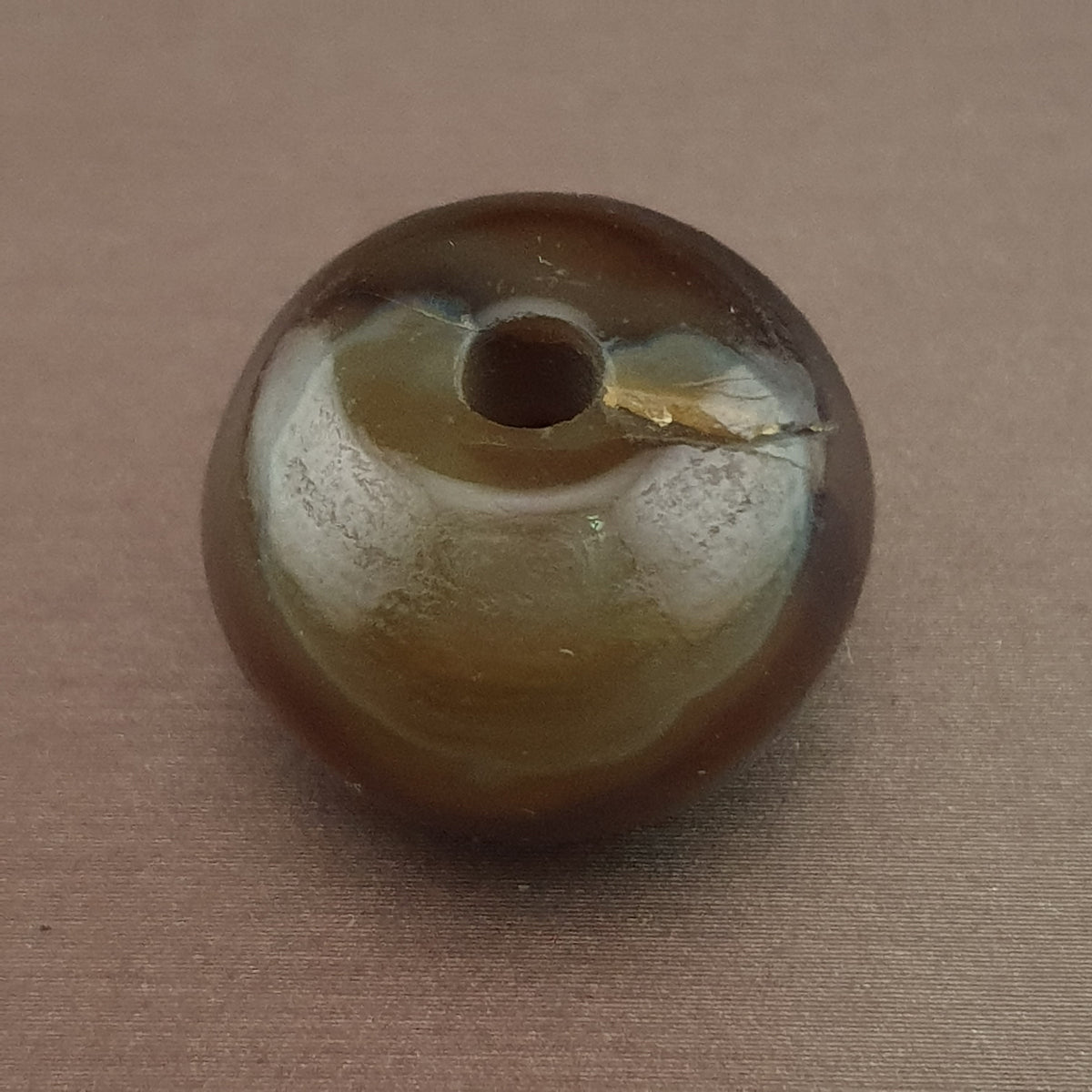 Vintage Suliemani Natrual Eyes Pattern Agate Bead