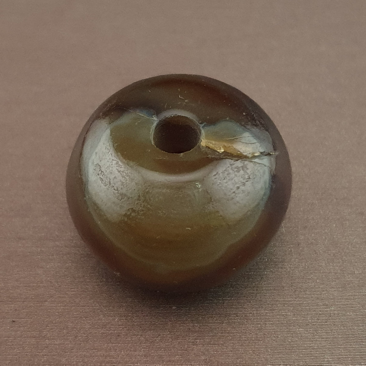 Vintage Suliemani Natrual Eyes Pattern Agate Bead