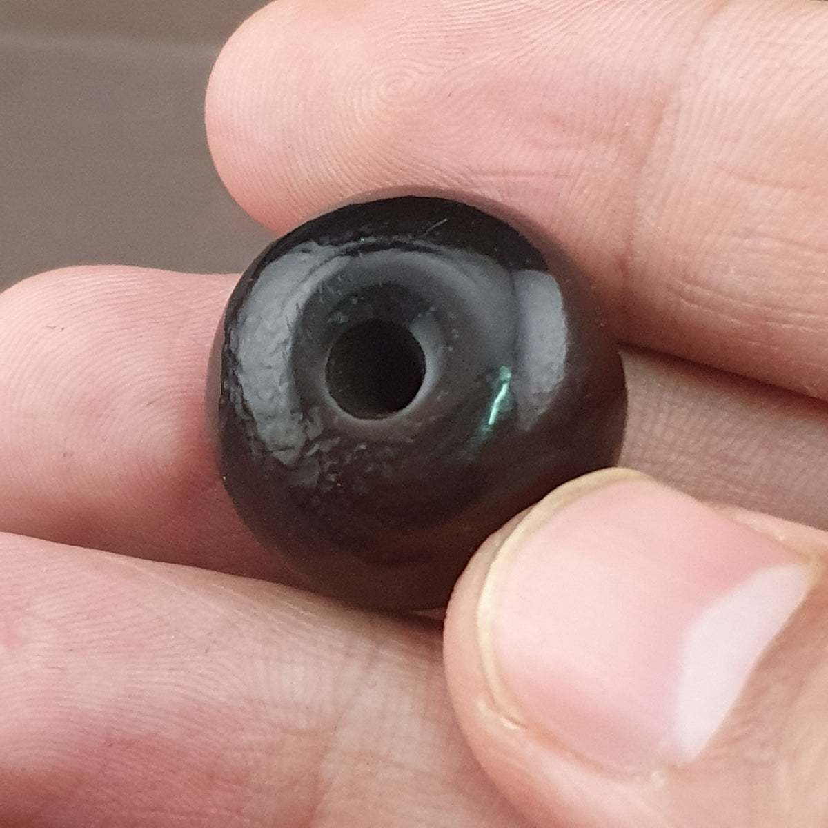 Vintage Suliemani Natrual Eyes Pattern Agate Bead
