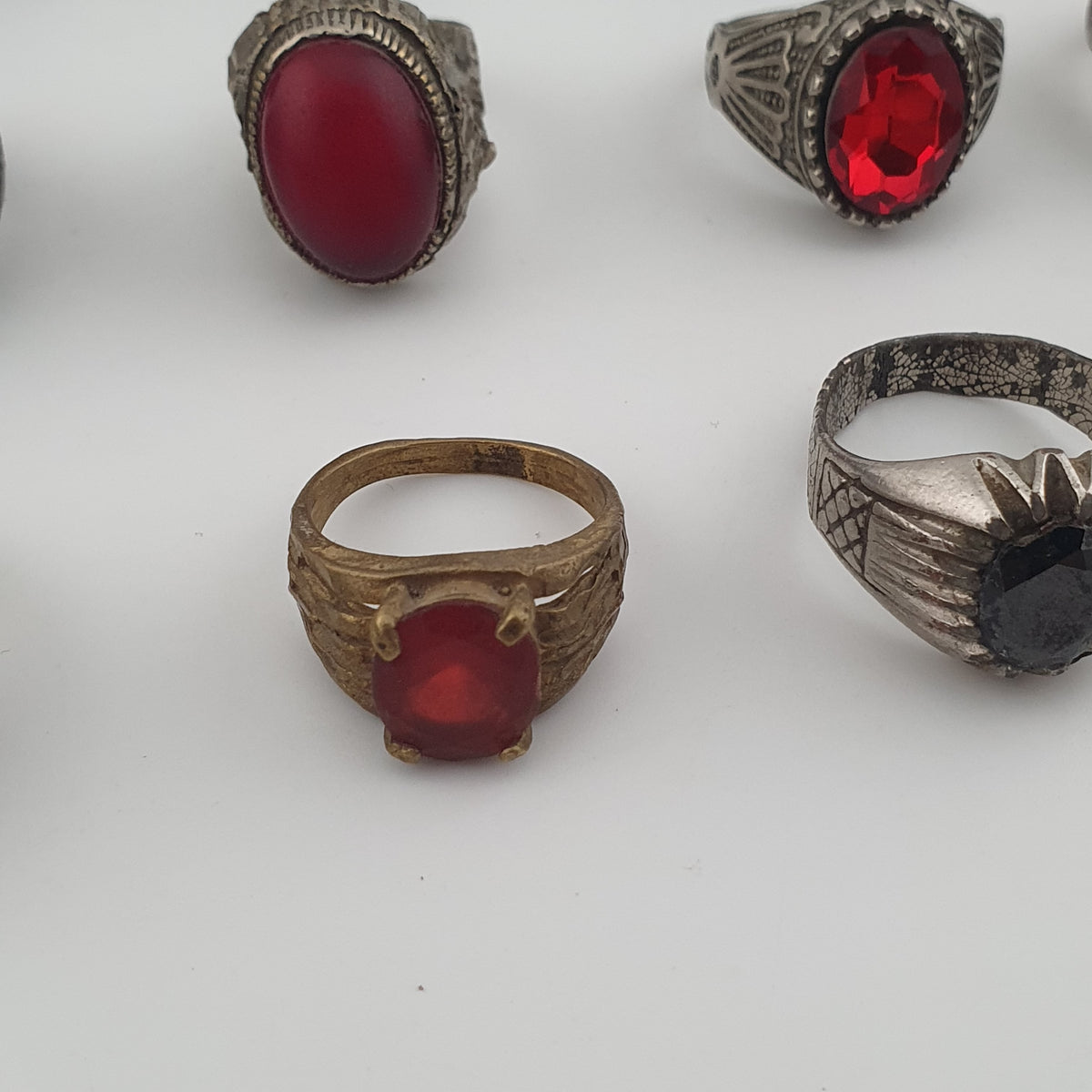 15 Old Brass Rings Traditional Mixed Design Collection