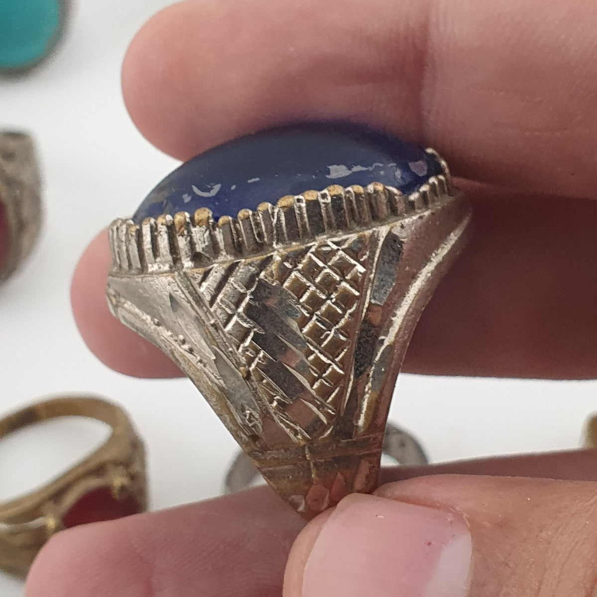 15 Old Brass Rings Traditional Mixed Design Collection