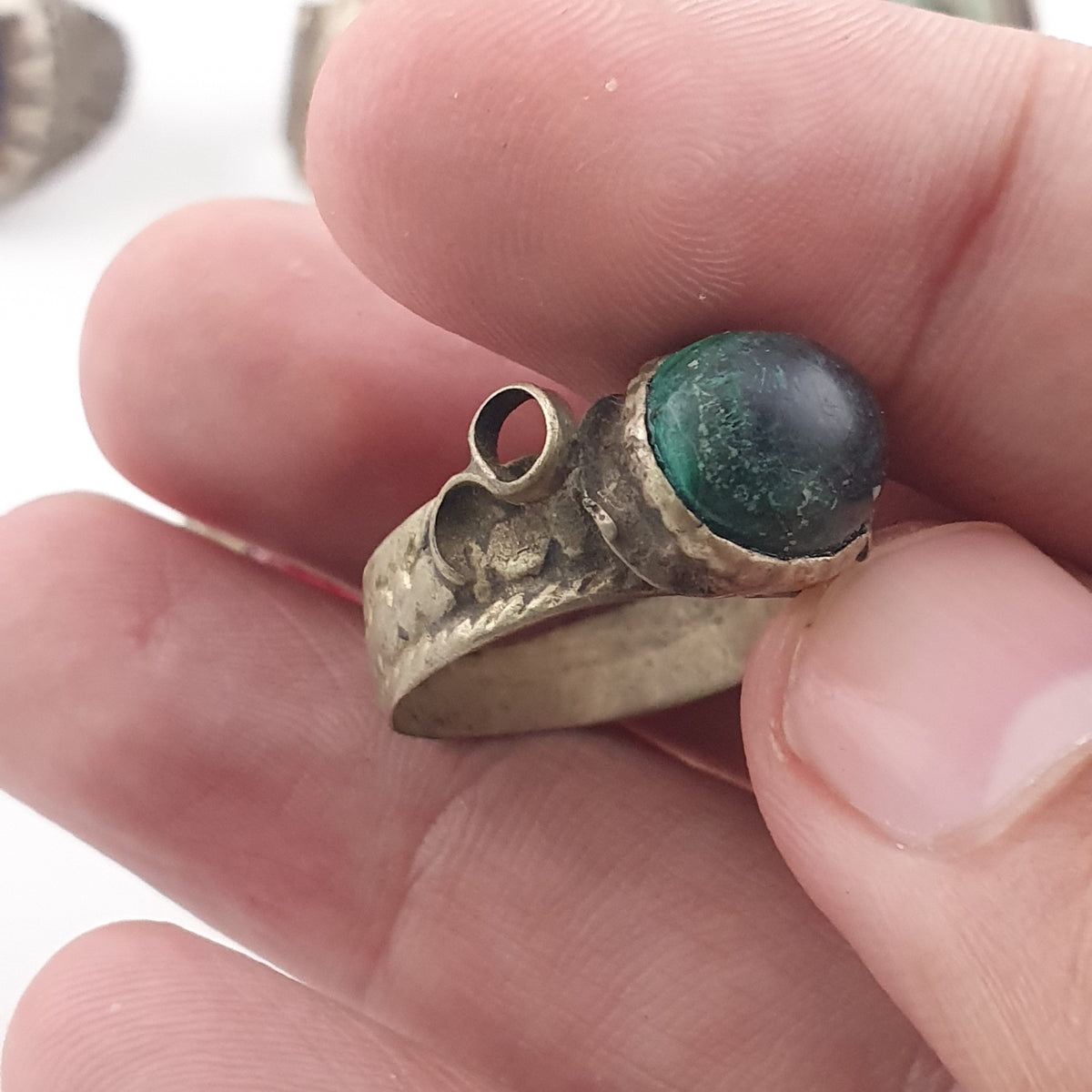 Old World Jewellery Collection 15 Mixed Brass Statement Rings