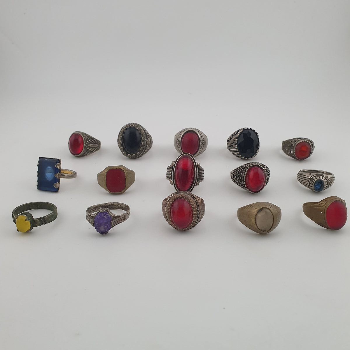 Traditional Brass Old World Treasure Rings 15  Jewellery Pieces