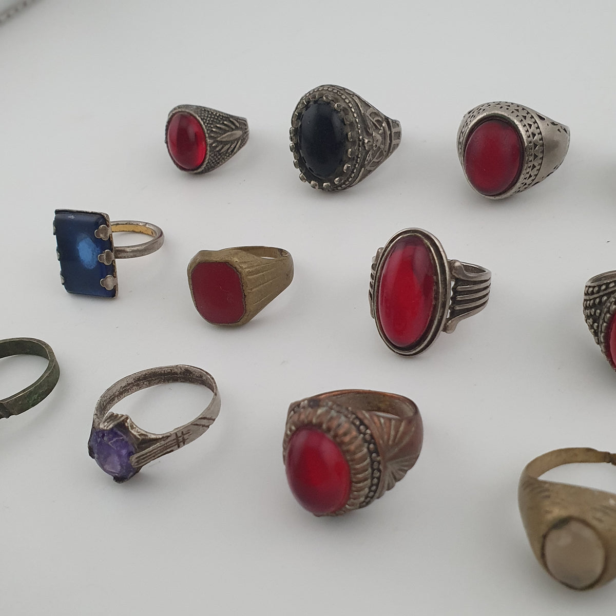 Traditional Brass Old World Treasure Rings 15  Jewellery Pieces