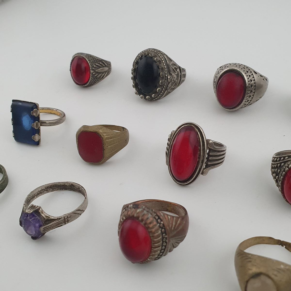 Traditional Brass Old World Treasure Rings 15  Jewellery Pieces