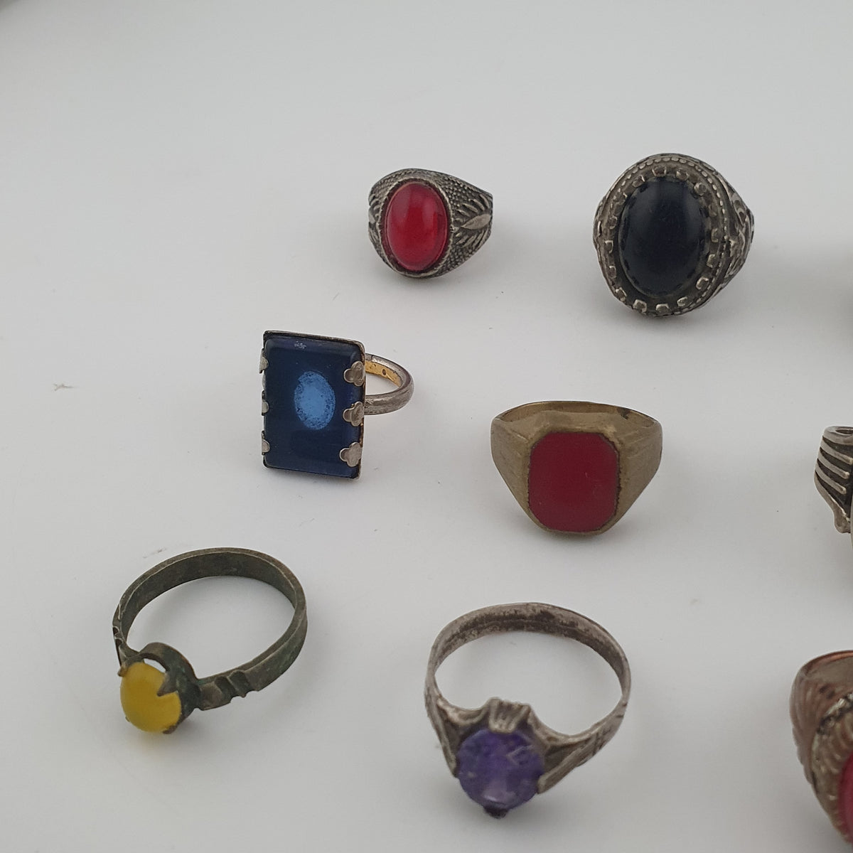 Traditional Brass Old World Treasure Rings 15  Jewellery Pieces