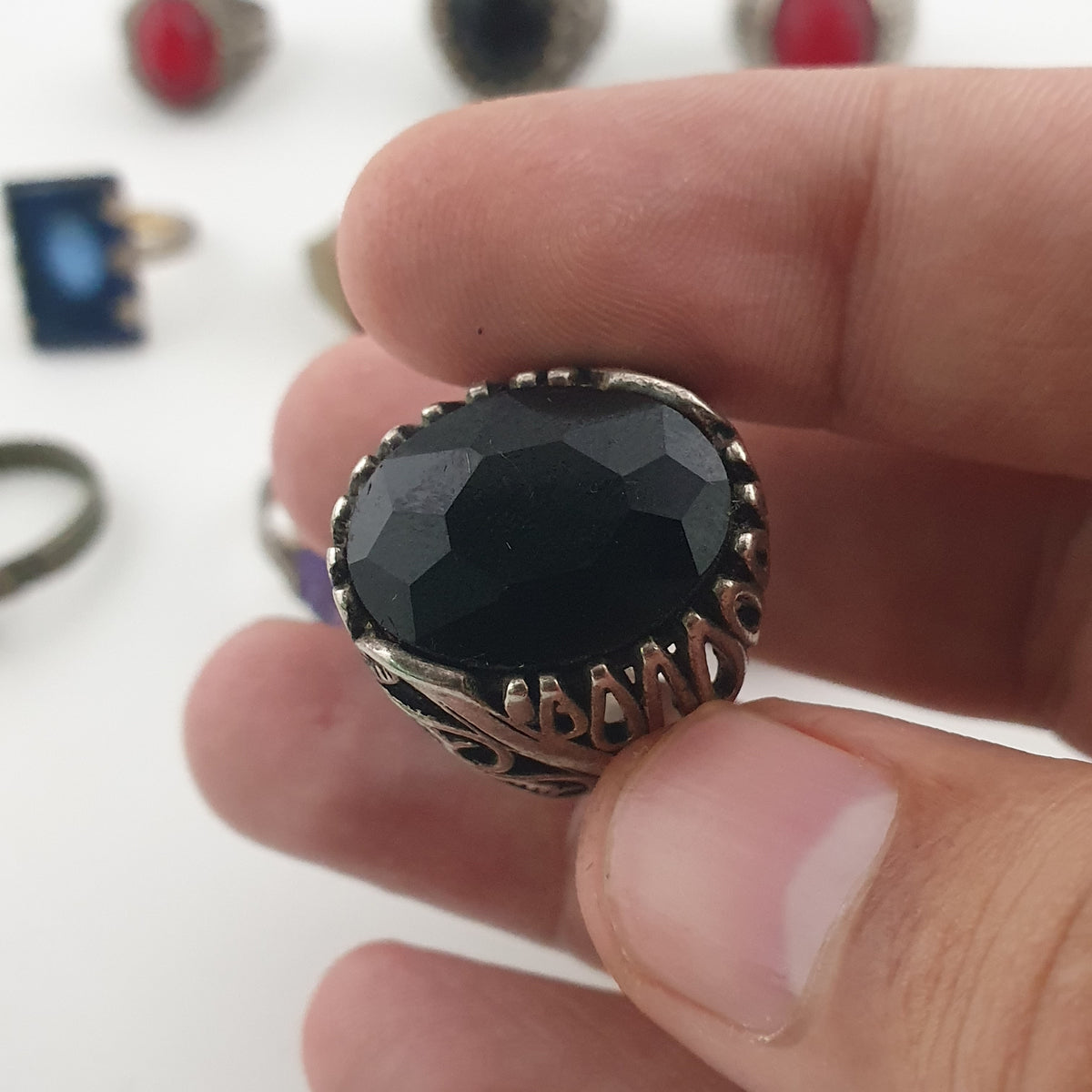 Traditional Brass Old World Treasure Rings 15  Jewellery Pieces
