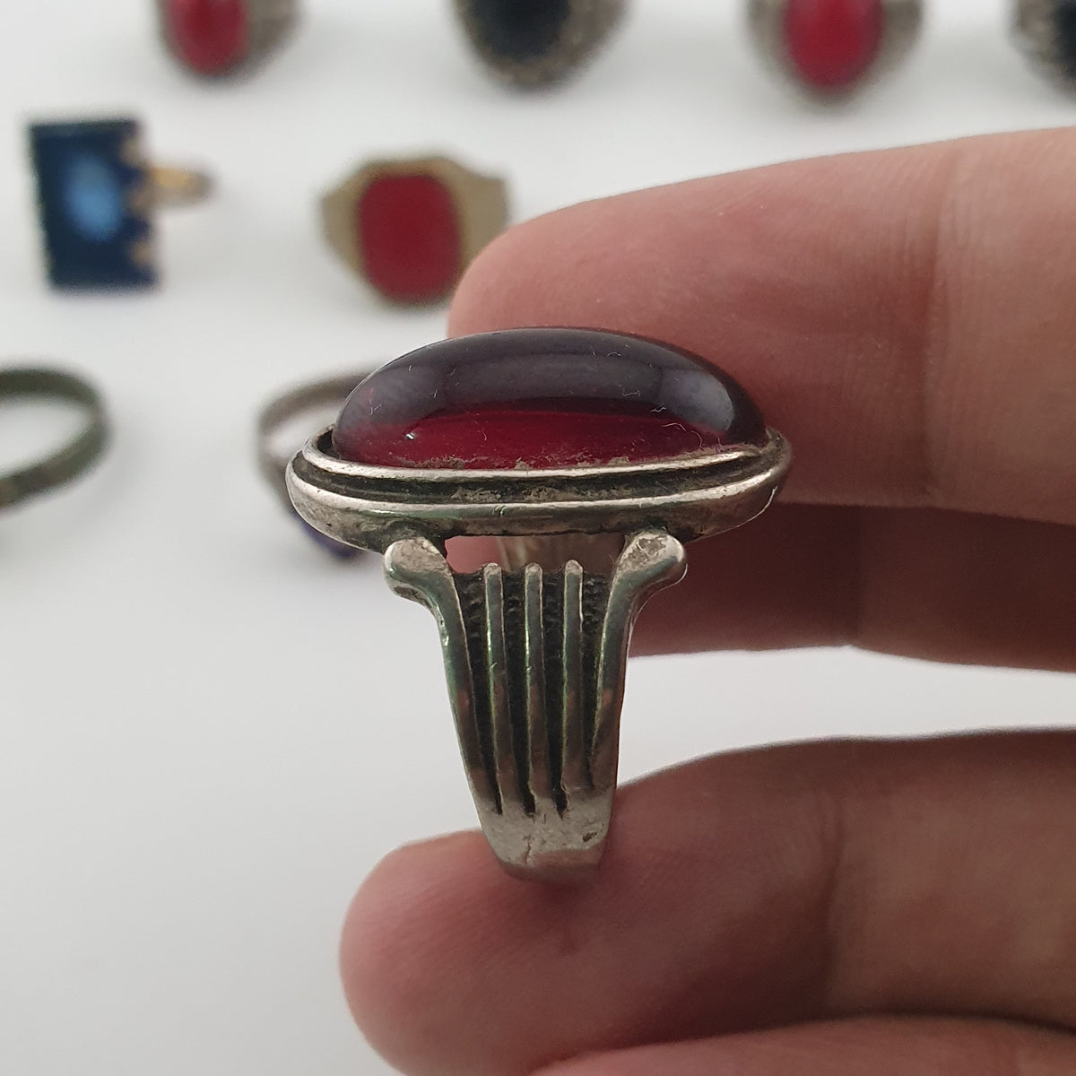 Traditional Brass Old World Treasure Rings 15  Jewellery Pieces