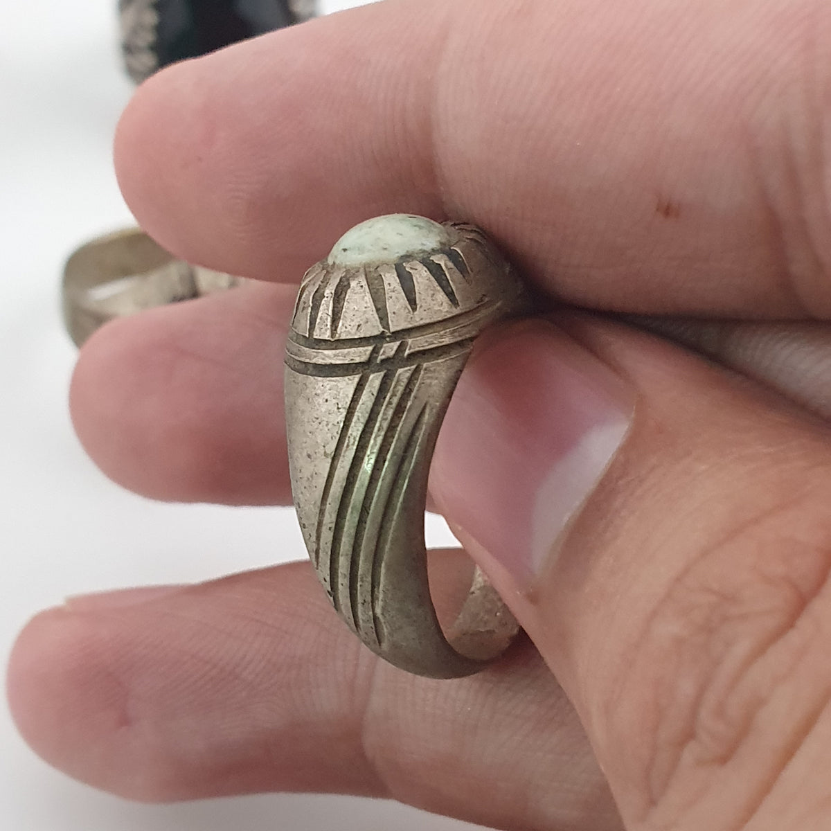 Antique Treasure Jewellery Lot 15 Traditional Brass Statement Rings