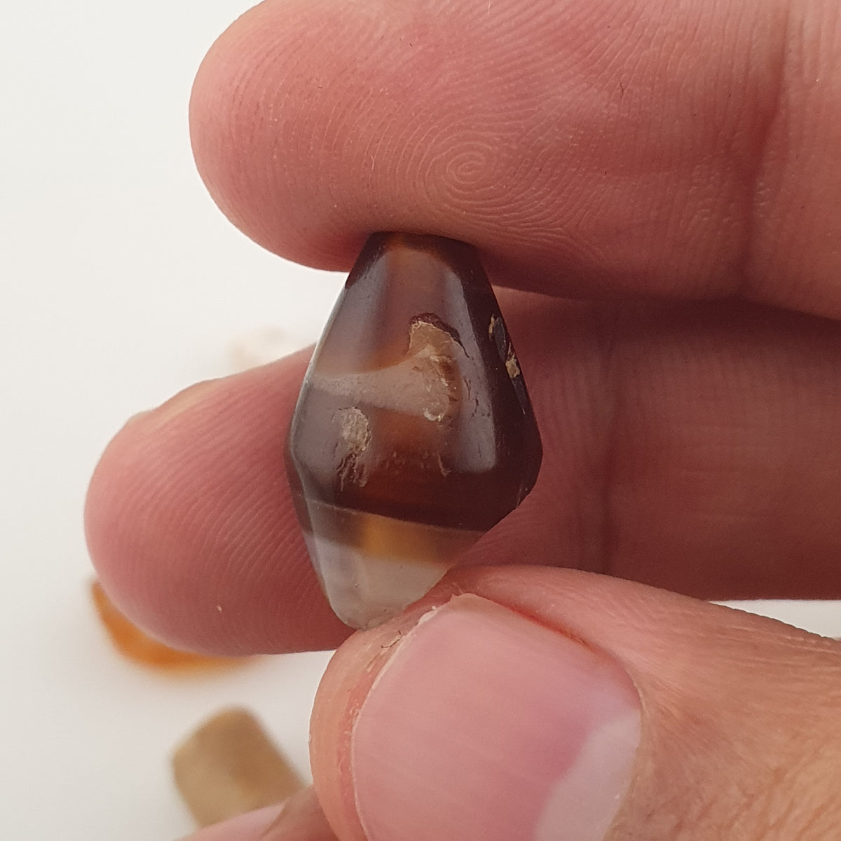 Antique Mix Natural Agate Beads Lot – Vintage Gemstone Collectible Beads