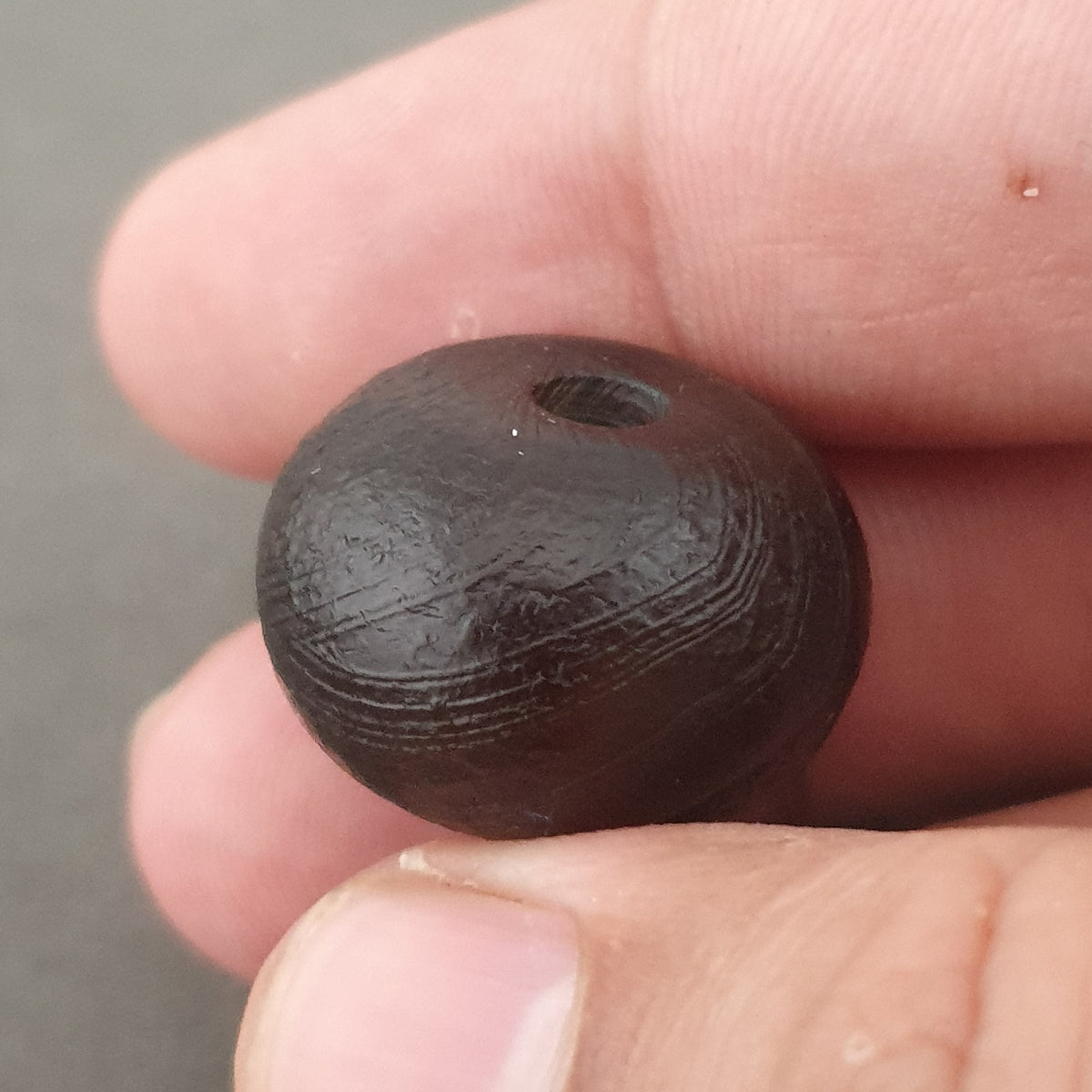 Vintage Natrual Himalayan Suliemani Agate Bead Amulet