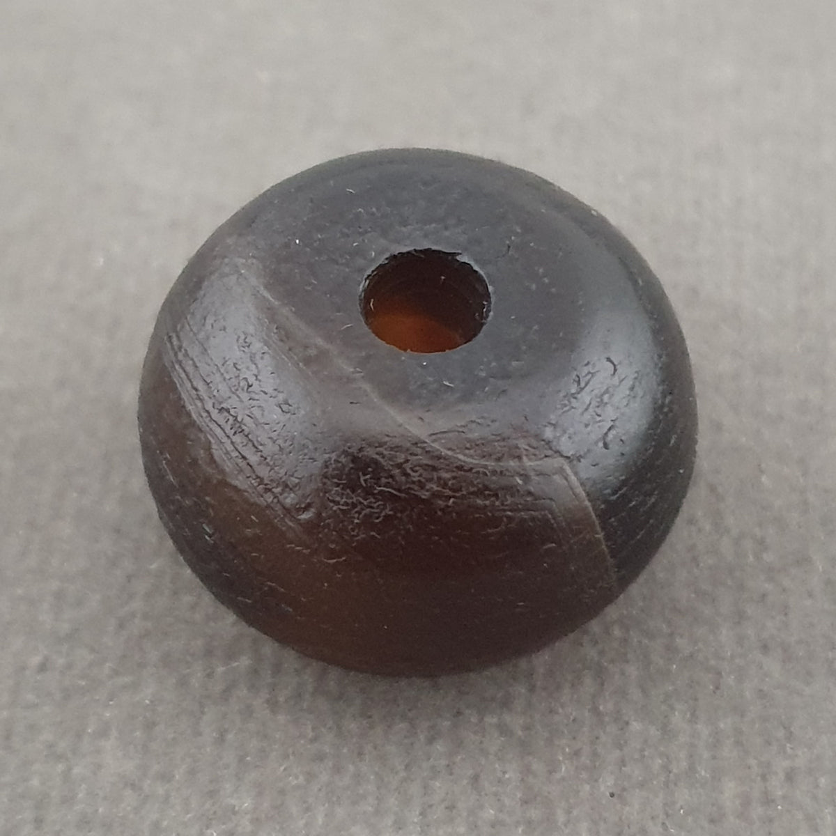 Vintage Natrual Himalayan Suliemani Agate Bead Amulet