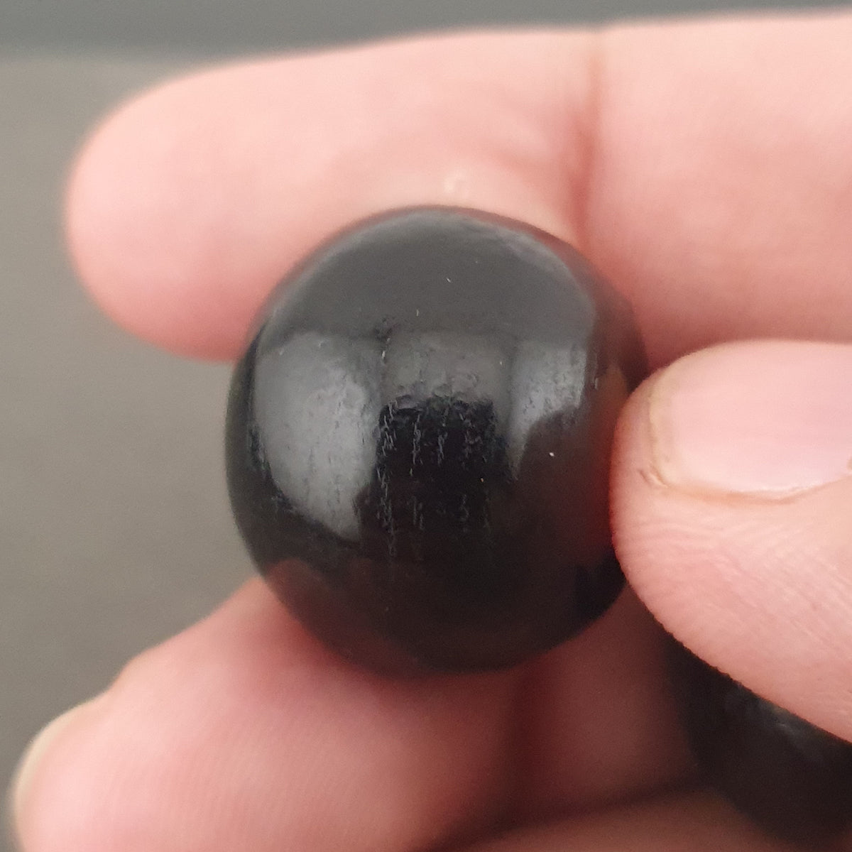 Lot of 2 Vintage Himalayan Natural Suliemani Agate Bead Amulet
