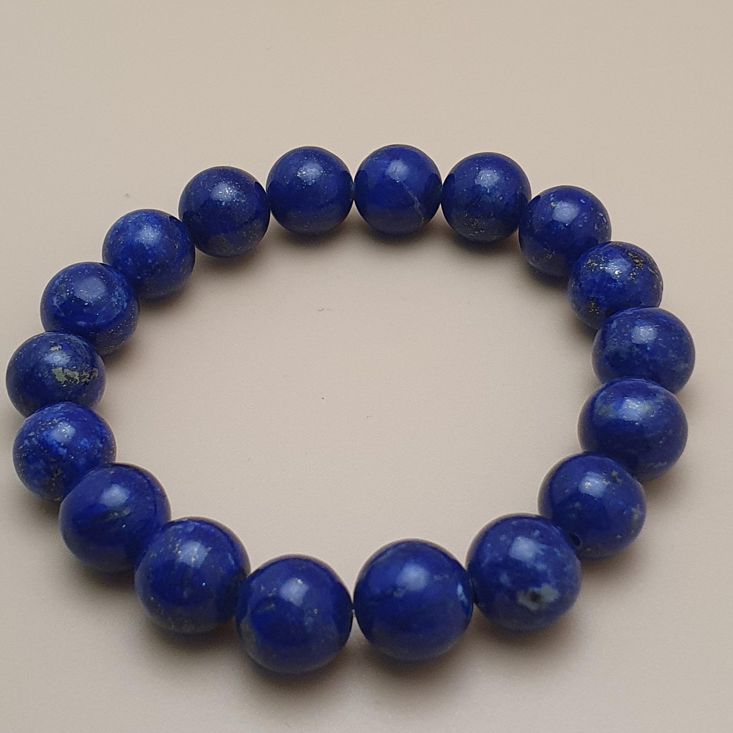 Lapislazuli Edelstein Perlen Armband