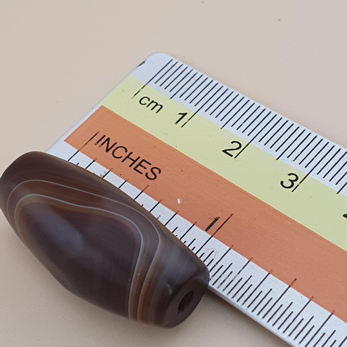 Vintage Natural Eye Suliemani Agate Bead Amulet