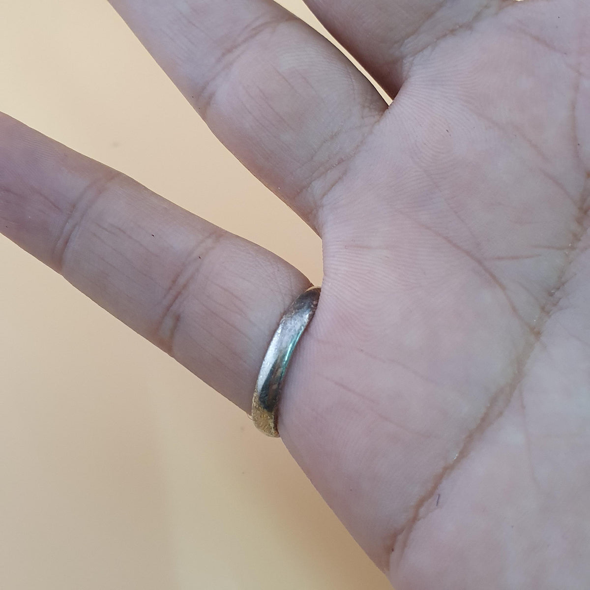 Bague en argent sterling avec turquoise naturelle d'Arizona, fabriquée à la main, style bohème, petite bague en pierre précieuse