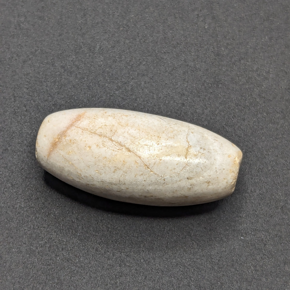 Amulette vintage en œil d'agate naturelle du Yémen