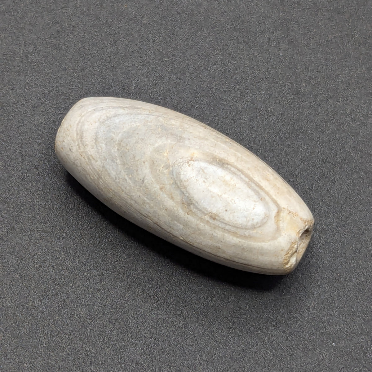 Amulette vintage en œil d'agate naturelle du Yémen
