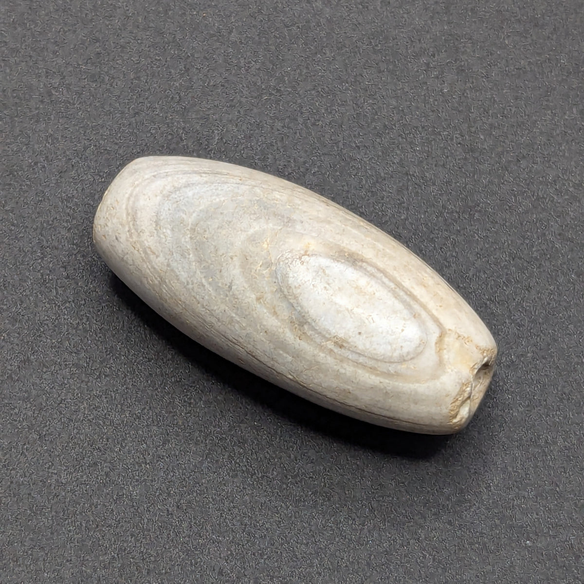 Amulette vintage en œil d'agate naturelle du Yémen