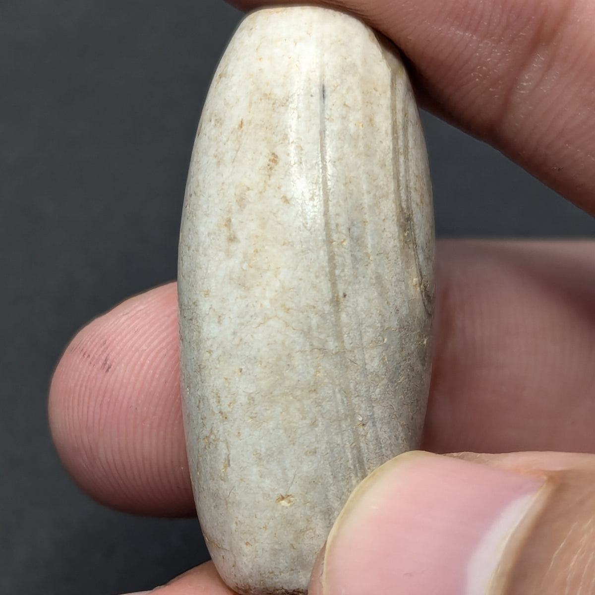 Amulette vintage en œil d'agate naturelle du Yémen
