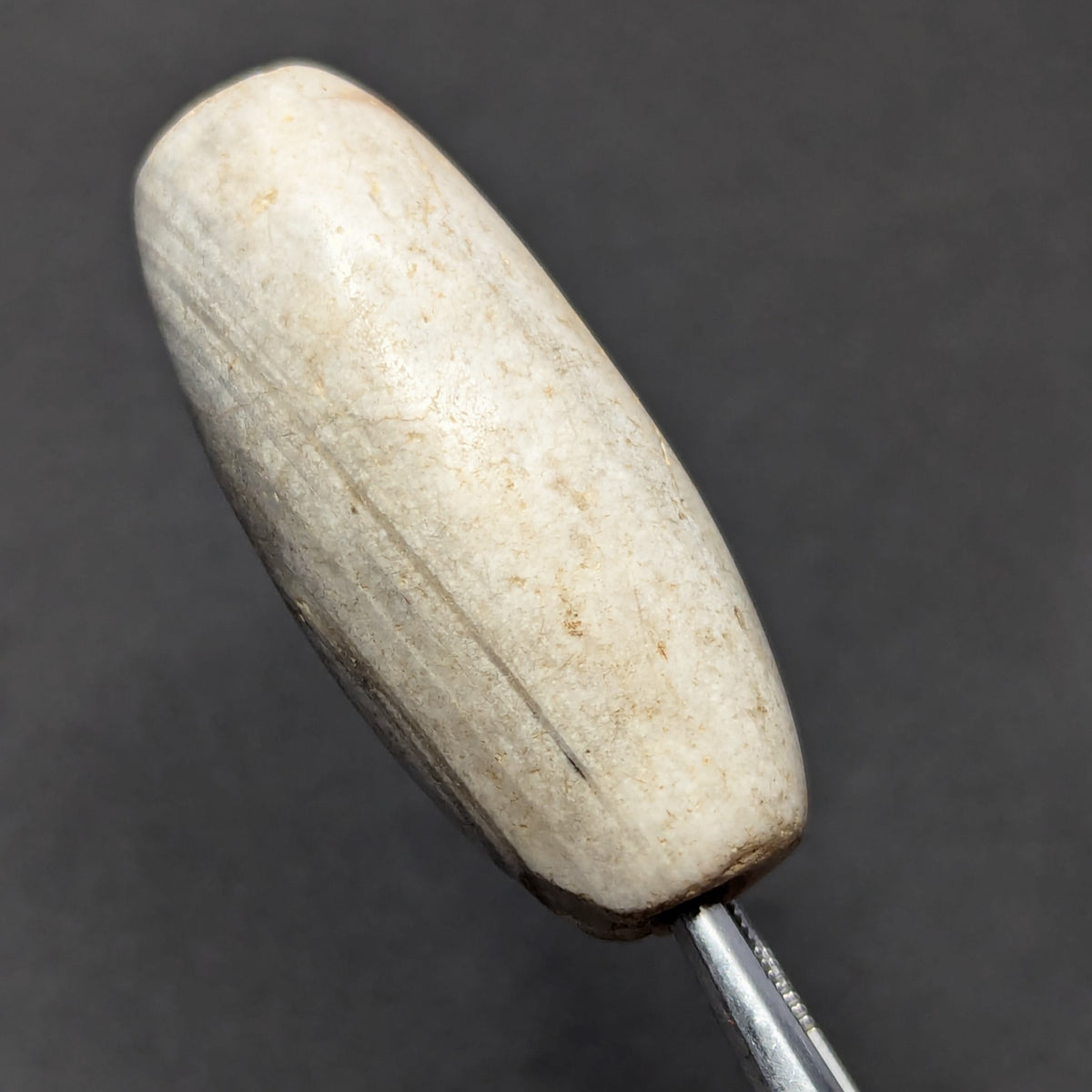 Amulette vintage en œil d'agate naturelle du Yémen
